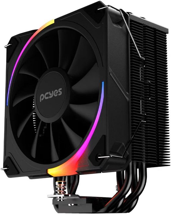 Cooler para Processador Pcyes Frost Pulse ARGB Black Vulcan - TDP 180W
