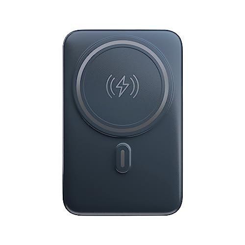 🛍️ Geonav Power Bank, Carregador Portátil Universal por Indução 10.000mAh, Carregamento rápido , Suporte Dobrável, Compatível com MagSafe®, 