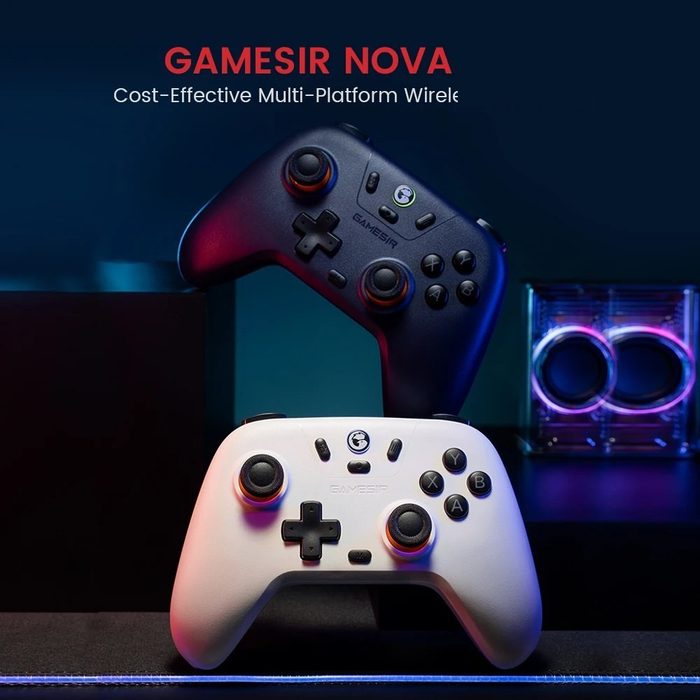 Controle Sem Fio Gamesir T4 Nova Lite, Hall Effect
