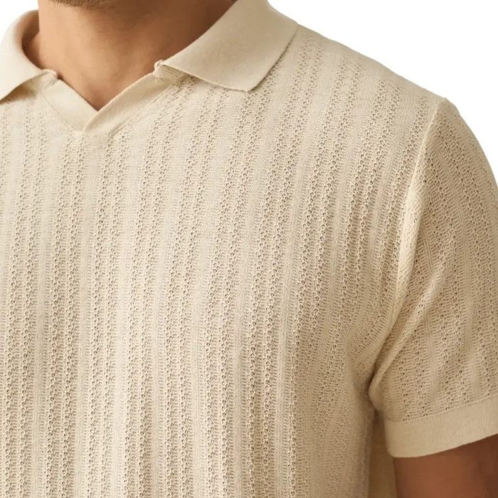 Camisa Gola Polo Tricot Masculina Texturizada Turim Opus P ao XG