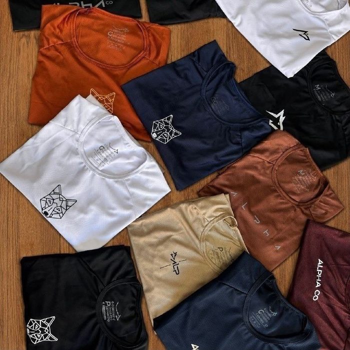 Kit 6 Camisetas Mais Procuradas Alpha P ao GG