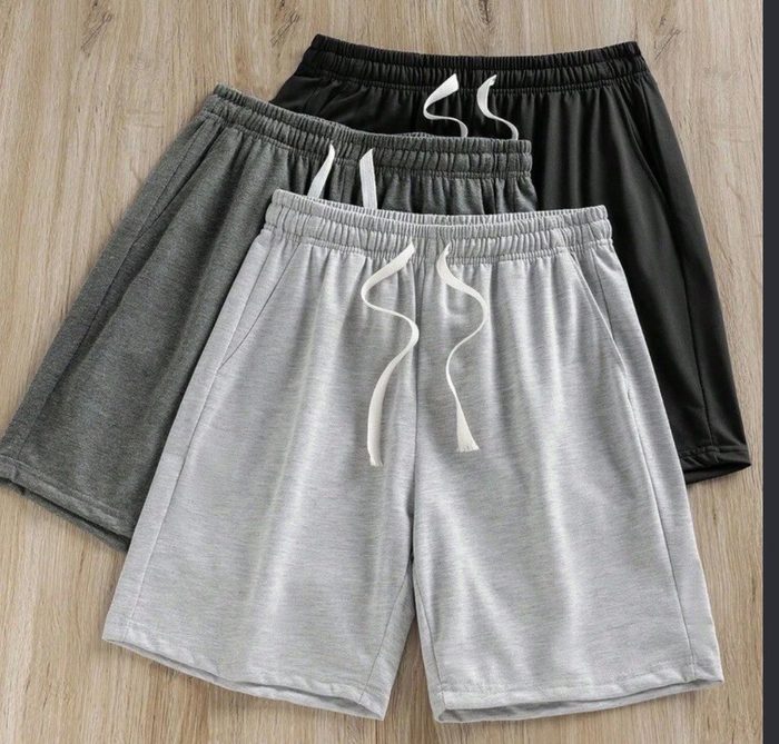 Kit 5 Bermuda Short Moletom Masculino Bolso Academia Corrida P ao GG