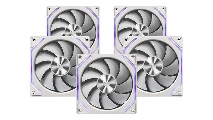 Kit Ventoinha Pichau Ventus Nx, Argb, 5x120mm, Branco, Pch-Vtnx5-Wh01