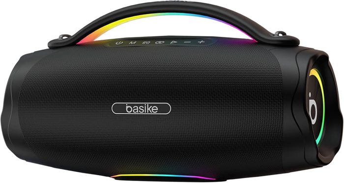 Caixa de Som, Basike Boombox V98, Bluetooth 5.3, 100W