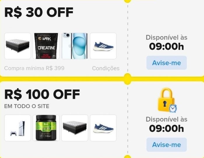 🟡 Cupons Mercado Livre Todo Site