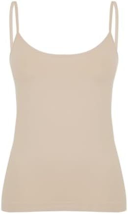 Camiseta Regata Alça Fina Segunda Pele Anágua Feminina Conforto Lisa Blusa Academia Baixo