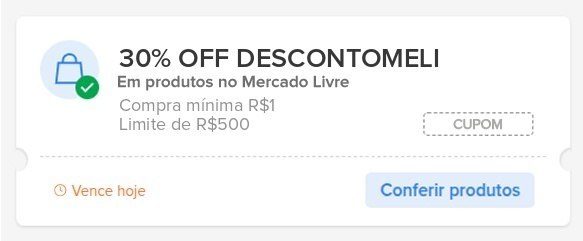 🎟 Cupom: H0JEVAI