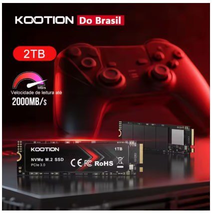 SSD Nvme 512GB 2000 MB/s