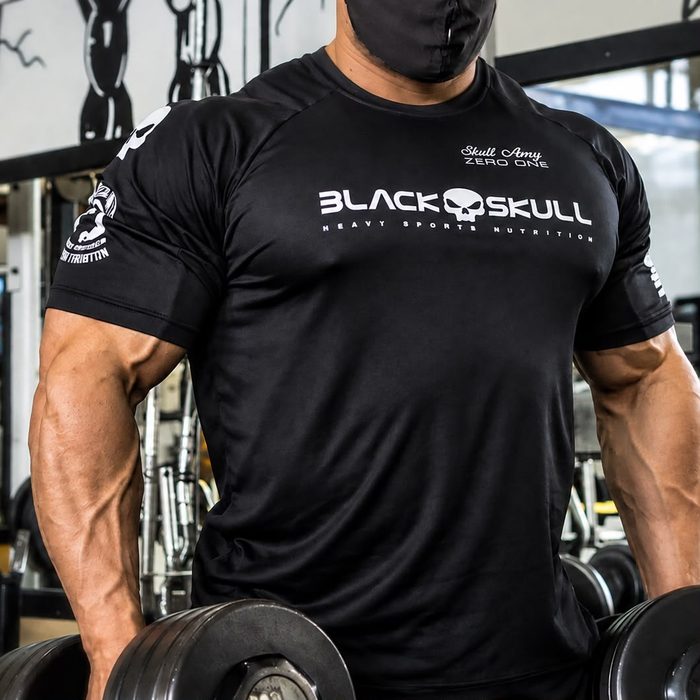 Camiseta Black Skull Dry Fit