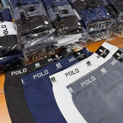 Kit 10 Cuecas Boxer Sem Costura Polo Wear Sortido M ao GG