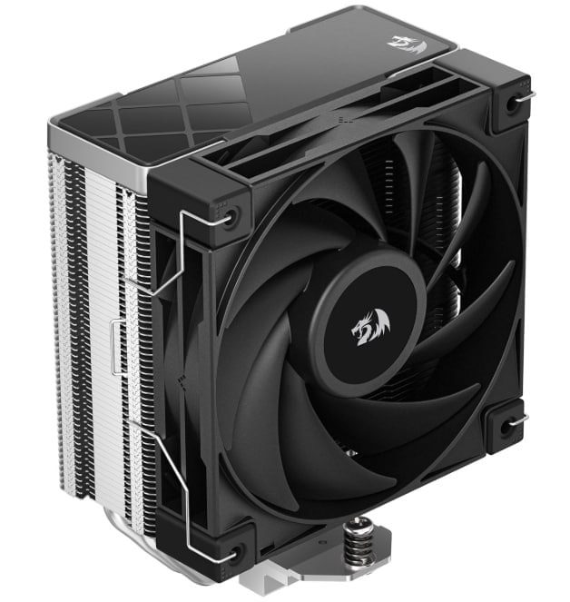 Air Cooler GamerStorm X Redragon AK400 RD Preto 4 Heatpipes Fan 120 mm R-AK400-BKNNMD-AJG