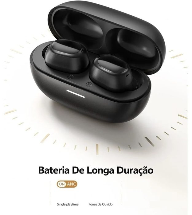 Qcy Melobuds A30 Bt6.0 Fones Ouvido 60db Ai Anc Com 8 Mics