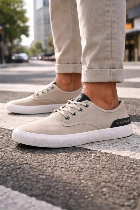 🛒Tênis Aramis Daily Dock Canvas Areia