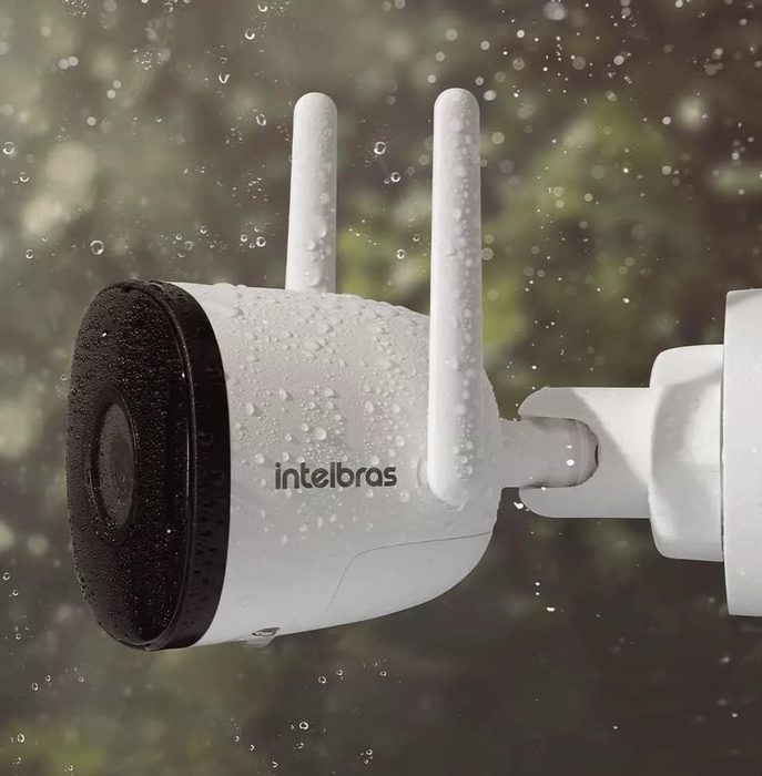 Câmera de Segurança Wi-Fi Intelbras IM5SC Full HD 1080p Branca