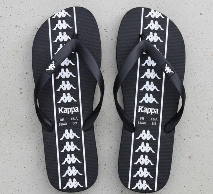 đź›’Chinelo Kappa Beach Adulto Unissex Em Borracha