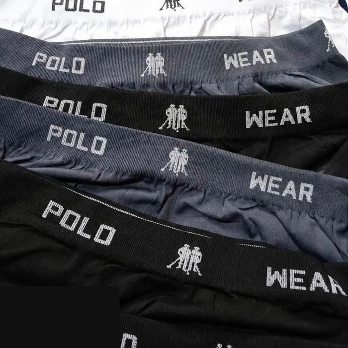Kit 10 Cuecas Boxer Sem Costura Polo Wear Sortido