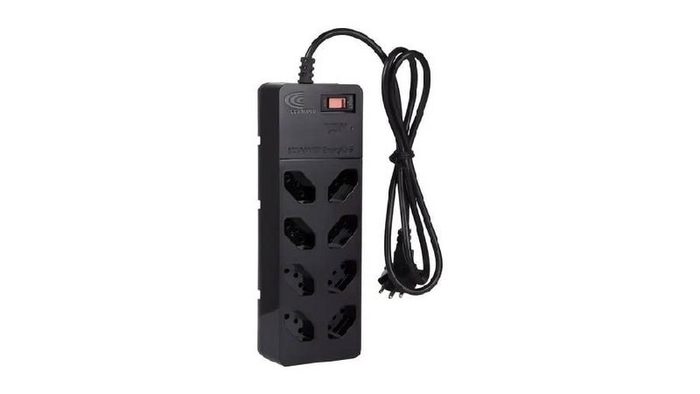 Filtro De Linha com Dps iCLAMPER Energia 8 Tomadas Régua com Tecnologia Lcf