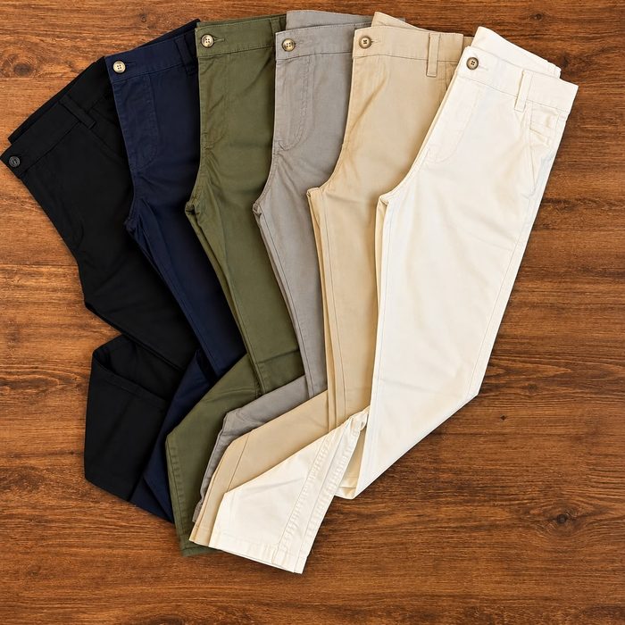 Calça Sarja Alfaiataria Esporte Fino 4 cores