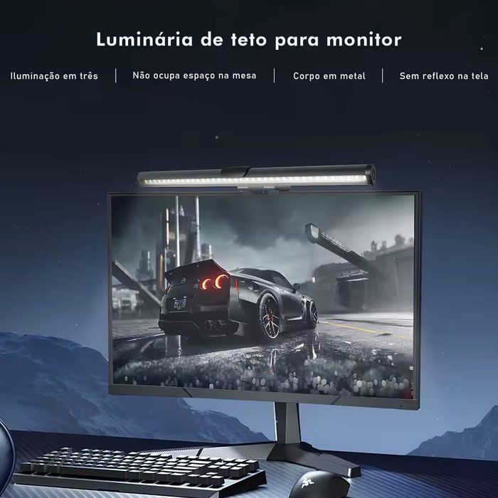 Lightbar para monitor