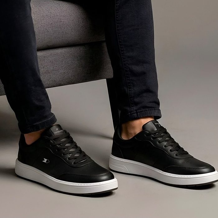 Sapatênis Sandrini Ivory Masculino Casual Estilo Confortável 39 a 44