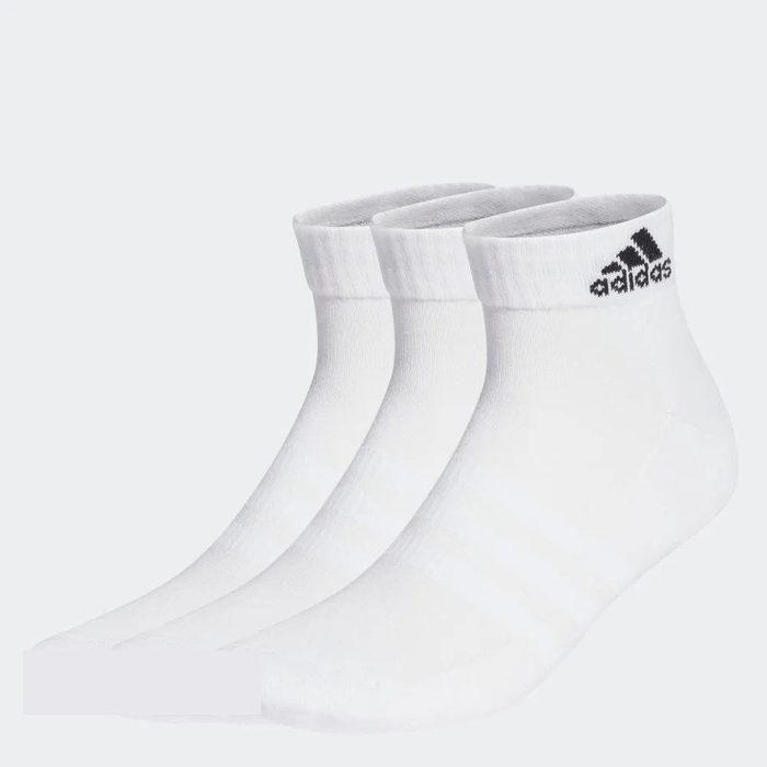 🛒Meias Cushioned Sportswear Ankle 3 Pares adidas