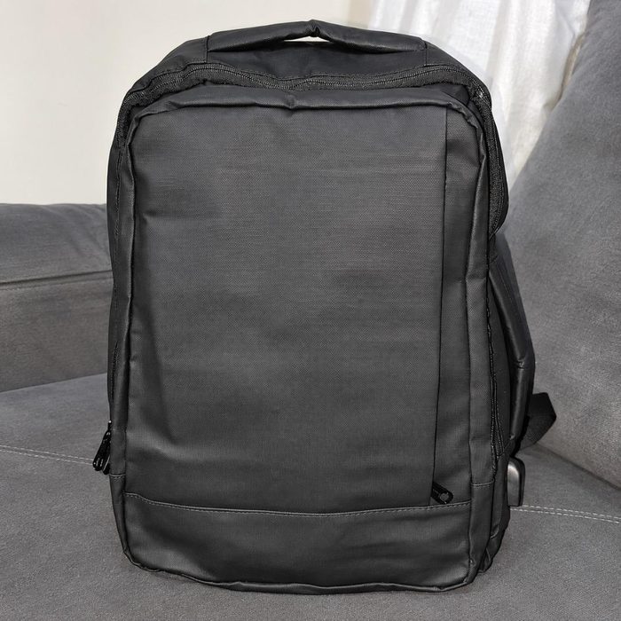 Mochila jiesipote À Prova D'água Reforçada Expansível Cor Preto