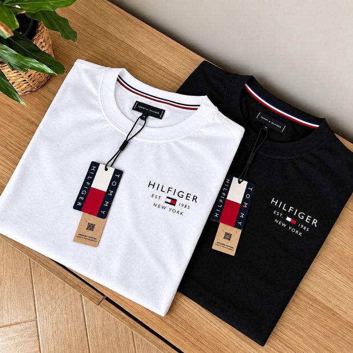 Kit 2 Camisetas Tommy Hilfiger Brand Love P ao GG