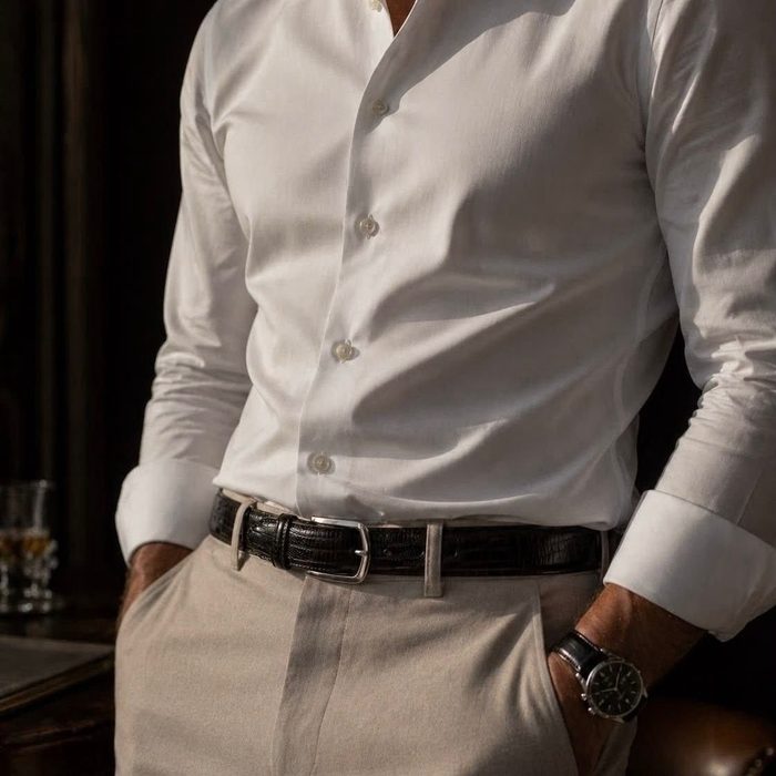 Camisa Social Masculina Slim Premium Manga Longa / Curta PP ao GG