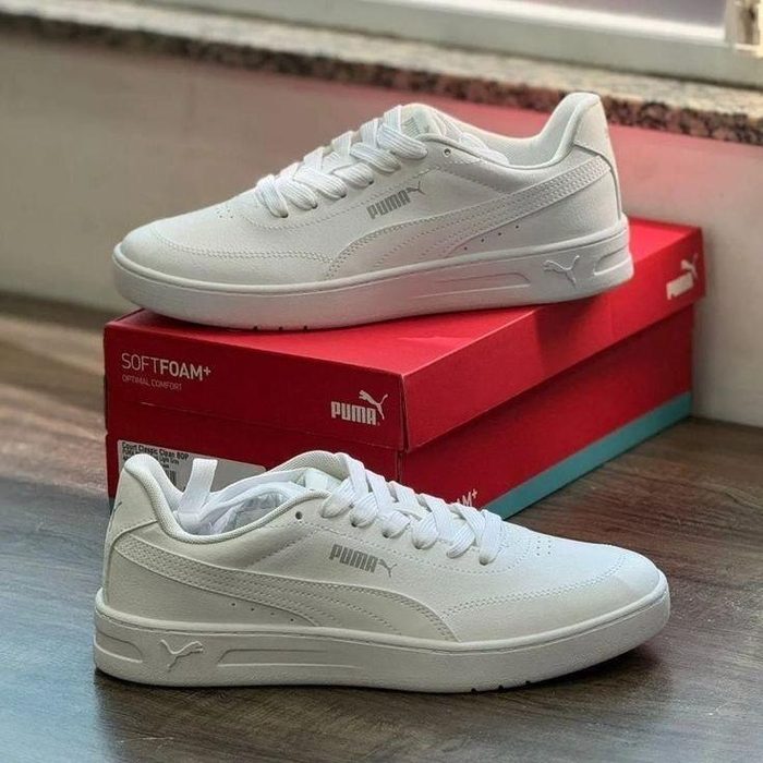 Tênis Puma Court Classic Clean Bdp 37 ao 44