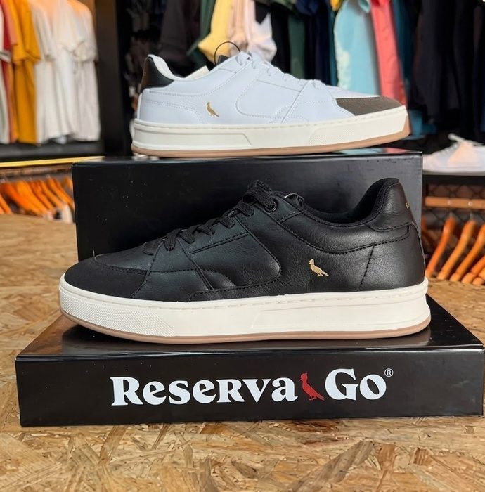 Tênis Reserva Roma Masculino Casual Cano Baixo Elegante 38 a 43