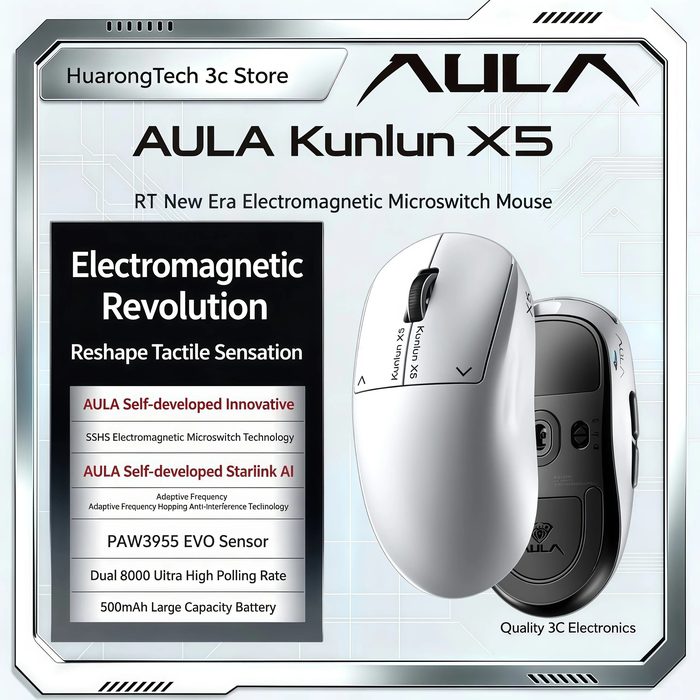 Mouse Magnético Aula Kunlun X5