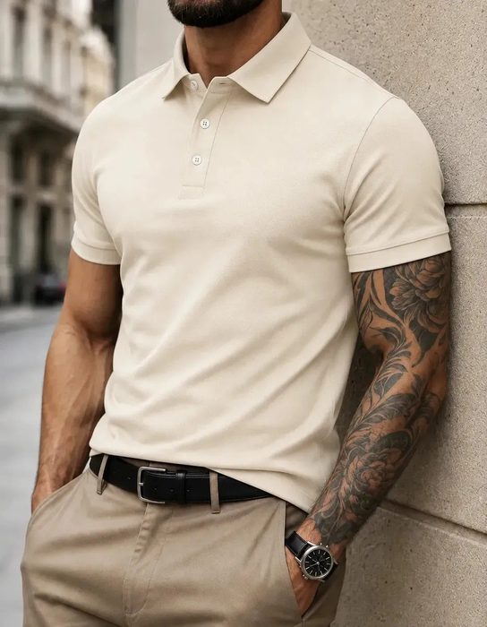 camisa polo rethink piquet slim