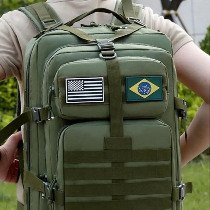 mochila xiaobang tática impermeável militar reforçada 50 litros