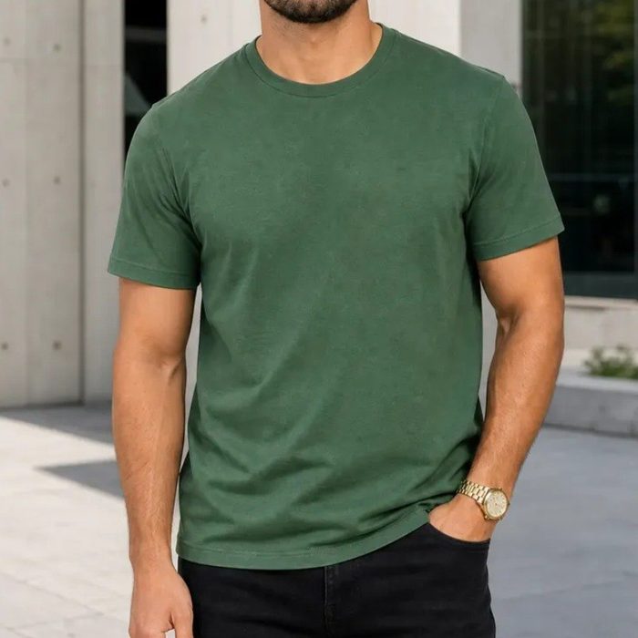 camiseta básica masculina algodão lisa malha peruana premium