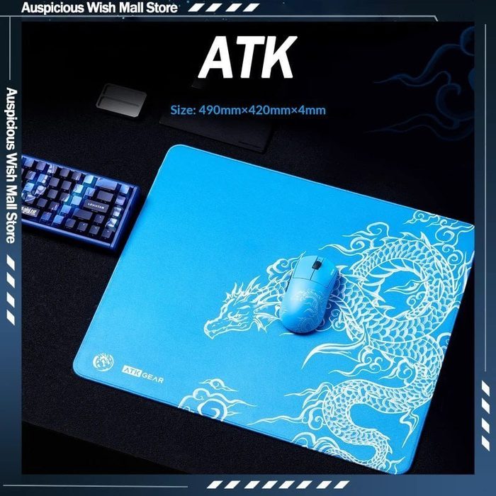 Mousepad control Atk Gear Leviathan, 490x420mm, Base de poron