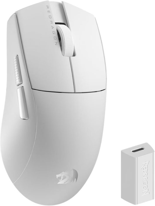 mouse redragon king pro 4k m916w pro 4k branco