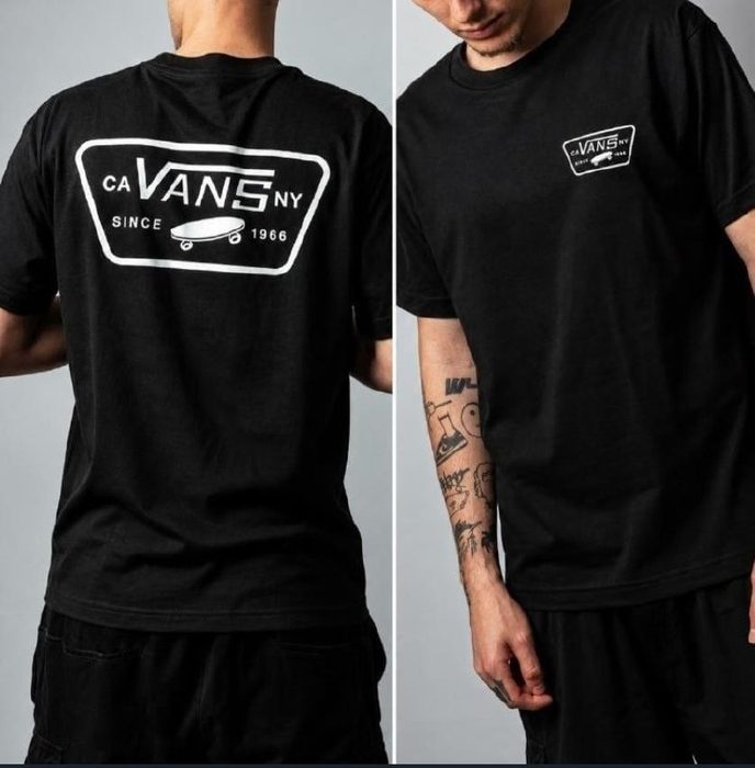 camiseta vans full patch back