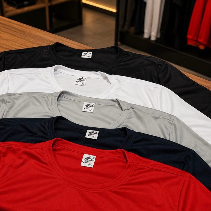 roupas veronz camiseta básica dry fit kit 5