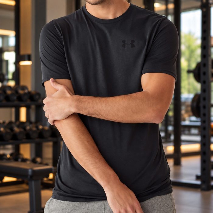camiseta under armour sportstyle left chest