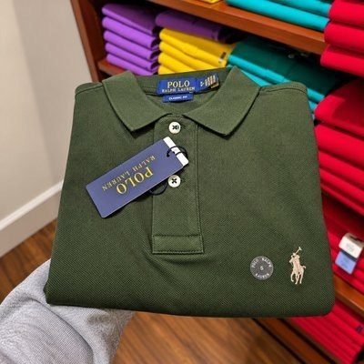 camisa polo piquet algodão masculina verde