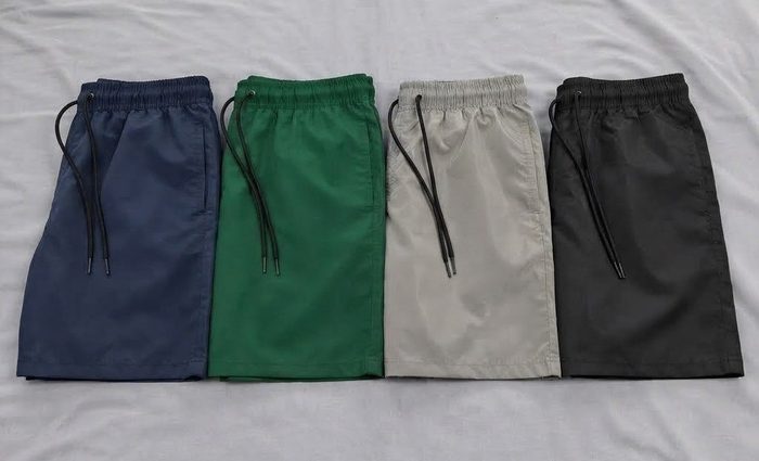 kit 4 bermudas masculina tactel academia treino
