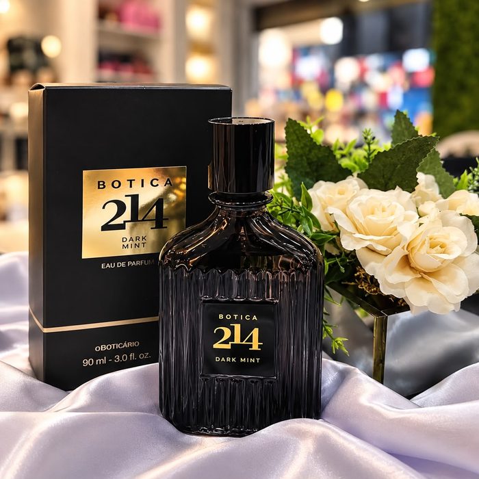 perfume o boticário botica 214 dark mint edp 90ml