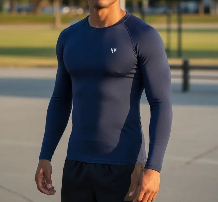 camisa térmica voker segunda pele dry fit uv