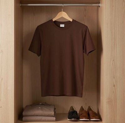 camiseta el elyon básica algodão paleta terrosa