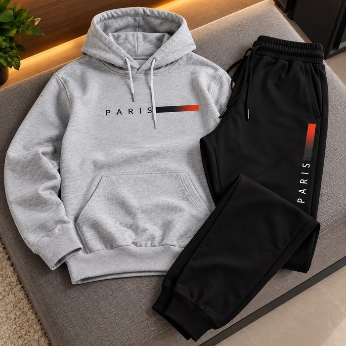 conjunto moletom paris blusa e calça