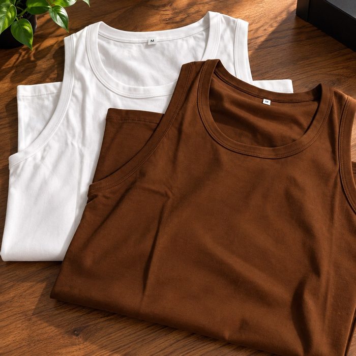 roupas demontie kit 2 regatas americana canelada masculina