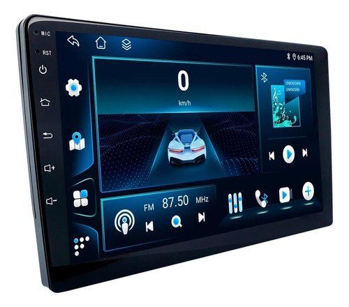 multimídia automotiva android 9 4gb 64gb octa-core carplay usb