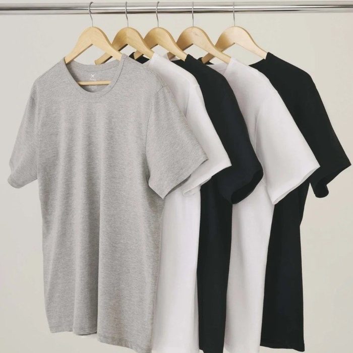 roupas hering kit 5 camisetas basicas slim masculina