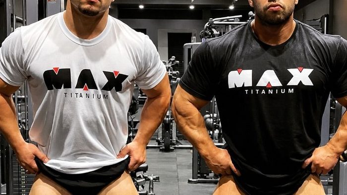 camisetas max titanium dry fit