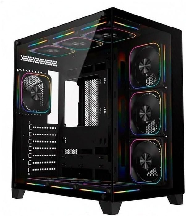 gabinete liketec zeus v3 atx vidro temperado